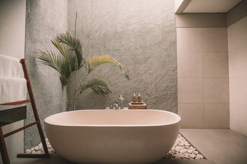 Collection Rive Laiton - douche laiton brossé marbre